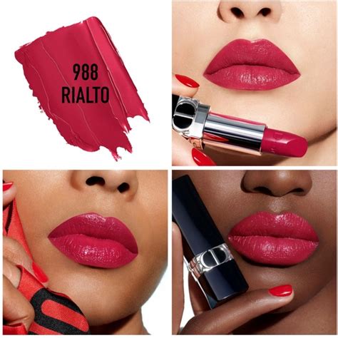 dior couture color rouge dior lipstick 988 by dior|christian Dior pink lipstick.